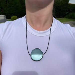 Gorgeous Dark Teal Pendant